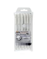 Cienkopisy graficzne do szkiców szare 6szt