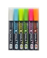 Markery kredowe Neon`n Chalk 6 kolorów