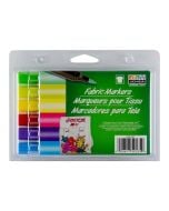 Markery tekstylne Brush 6 kolorów