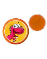 Frisbee z Dinozaurem pomarańczowy 20cm