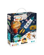 CzuCzu Obserwacyjne puzzle Kosmos 4+