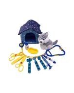 Piesek z zestawem lekarskim