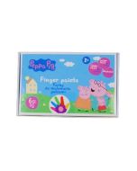 Farby do malowania palcami Świnka Peppa 6kol ASTRA