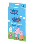 Kredki ołówkowe okrągłe Peppa Pig 10kol ASTRA