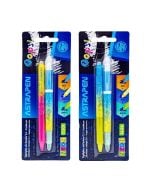 Zakreślacz 2w1 + długopis wymazywalny Neon mix