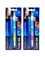 Zakreślacz 2w1 + długopis wymazywalny Classic mix