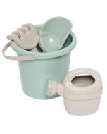 Wiaderko, łopatka, grabie i konewka Eco