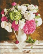 Diamentowa mozaika - Czułość w bukiecie 40x50cm