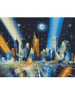 Diamentowa mozaika - Promienie metropolii 40x50