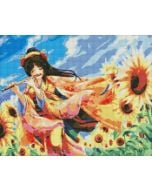 Diamentowa mozaika - Pieśń kwiatów 40x50cm