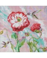 Diamentowa mozaika - Lekka etiuda 40x40cm