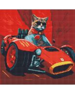 Diamentowa mozaika - Życie z prędkością 40x40cm