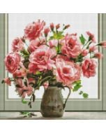 Diamentowa mozaika - Bouquet Aroma 40x40cm