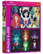 Puzzle 2x200 Czarujące księżniczki TREFL