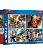 Puzzle 4x250 Bohaterskie dni TREFL