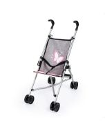 Wózek spacerówka dla lalek szary Buggy