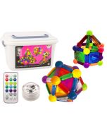 Klocki magnetyczne z podświetleniem 154el