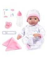 Lalka Reborn Baby 38cm z akcesoriami