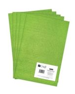 Filc poliestrowy A4 lime 5szt