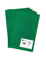 Filc poliestrowy A4 dark green 5szt