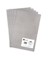 Filc poliestrowy A4 light grey 5szt