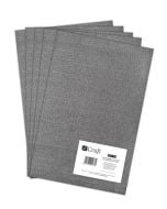Filc poliestrowy A4 grey 5szt