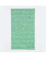 Kryształki samoprzylepne Light green 3mm 806szt