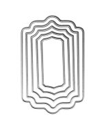 Zestaw wykrojników - Ramki 5szt