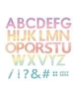 Zestaw wykrojników - Alfabet z przeszyciem 33szt