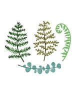 Zestaw wykrojników - Delikatne liście 4szt