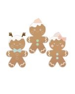 Zestaw wykrojników - Piernikowy ludzik 6szt