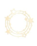 Wykrojnik - Wianek z gwiazdkami