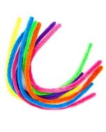 Druciki kreatywne neon 50cm 8szt