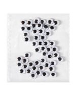 Ruchome oczka 6mm 50szt