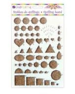 Szablon do quillingu różne kształty