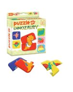 Puzzle Dinozaury 2+