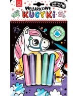 Welurkowe kucyki. Dotykaj i koloruj