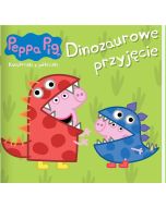 Peppa Pig. Ksiażeczki z półeczki 89. Dinozaurowe..