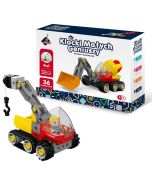 Klocki konstrukcyjne małych geniuszy 4w1 36el