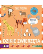 Złóż figurki. Dzikie zwierzęta