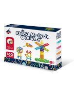 Klocki małych geniuszy kwiatki kulki 160el