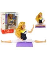 Lalka dla dzieci z matą do jogi