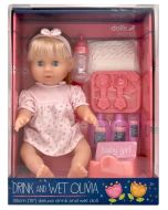 Dolls World Lalkap pijąca i sikająca Olivia 38cm