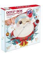 Diamond Dotz Box - Christmas Trio Santa