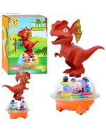 Dinozaur interaktywny na latającym spodku