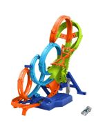 Hot Wheels Action Zestaw Poczwórna pętla kraks