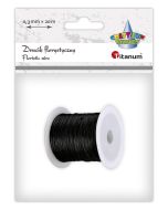 Drucik florystyczny 0,3mm 20m czarny