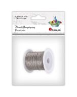Drucik florystyczny 0,3mm 20m srebrny