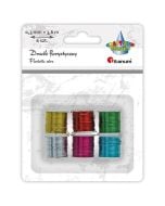 Drucik florystyczny 0,3mm 3,6m 6 kolorów