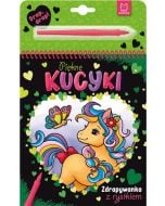 Piękne kucyki. Zdrapywanka z rysikiem